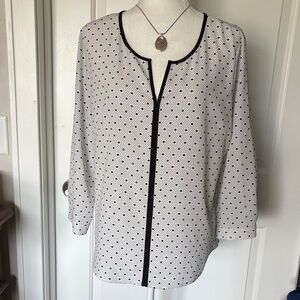 Polka Dot Women's Top